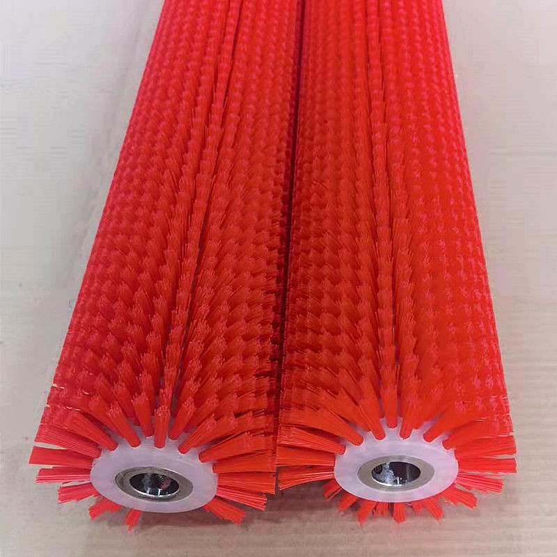 Fruits and vegetable roller brush - Anhui Union Brush Industry Co., Ltd. -  cylindrical / cleaning / washing