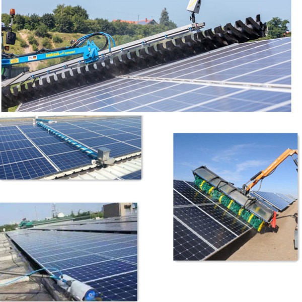 Solar Photovoltaic Panel Cleaning Rotary Roller Brush Manufacturer