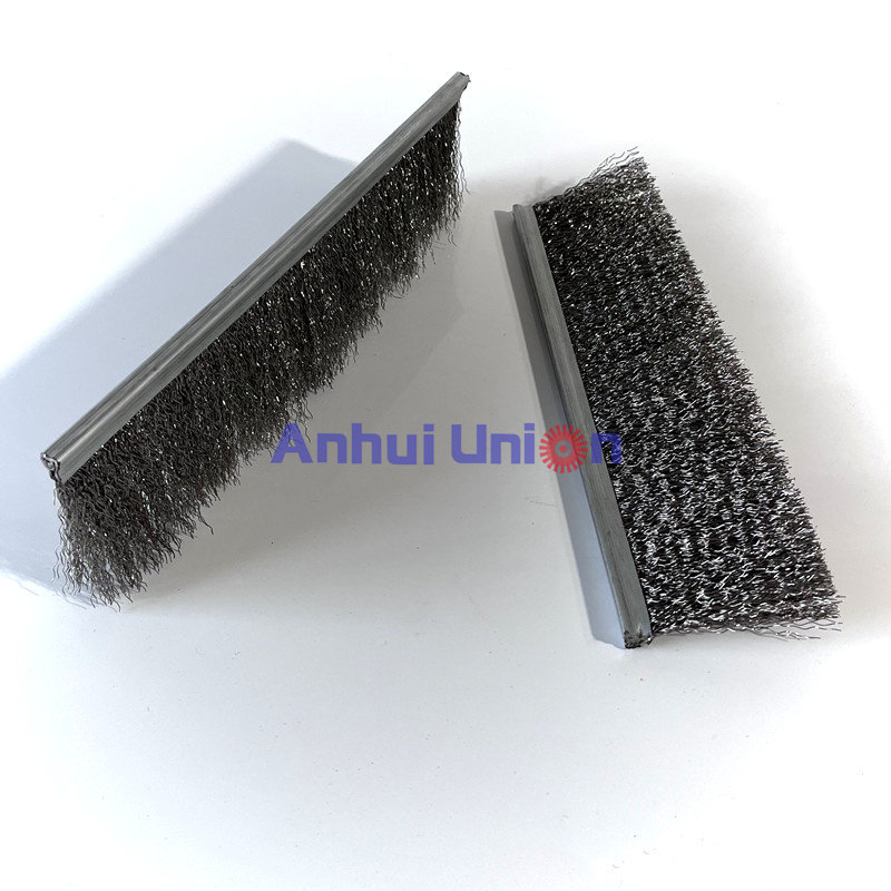Industrial Stainless Steel Wire Conductive Strip Brush Manufacturer