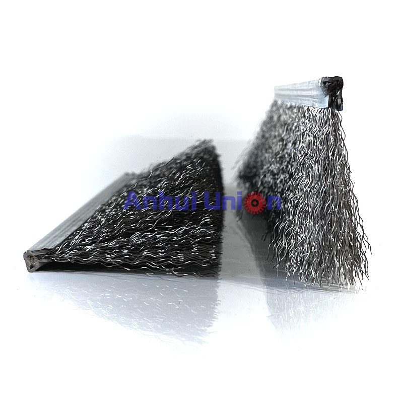 Industrial Stainless Steel Wire Conductive Strip Brush Manufacturer
