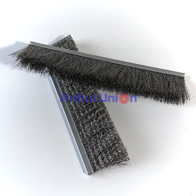 Industrial Stainless Steel Wire Conductive Strip Brush Manufacturer