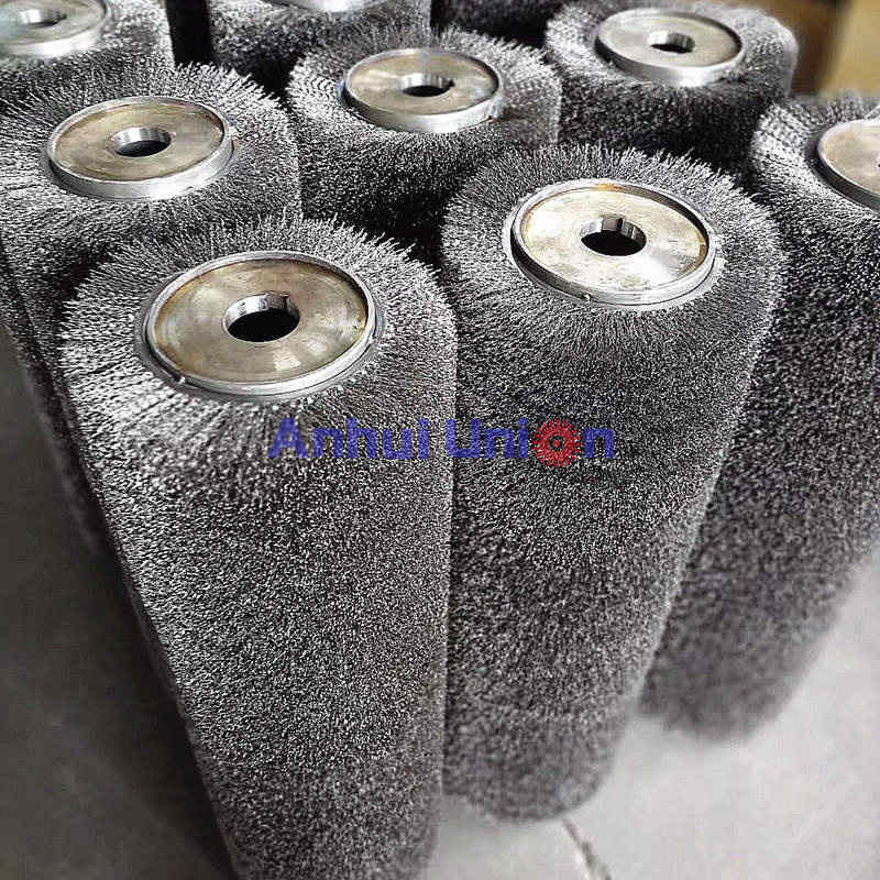 Spiral Wound Cylinder Brushes,Cylindrical Spiral Brush,Rotary Brush