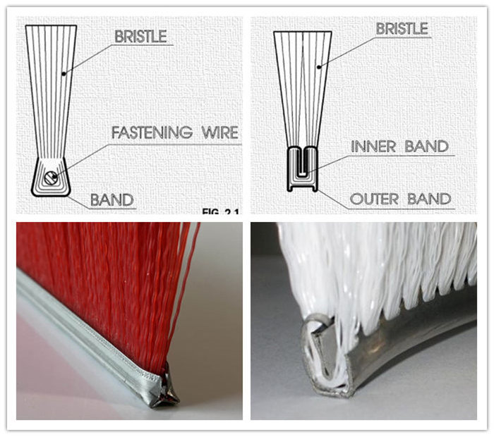 Double Band Strip Brush VS Single Band Strip