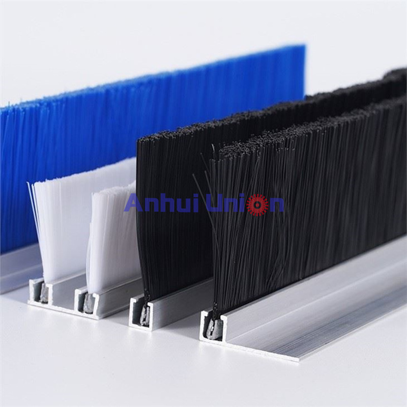 Metal Channel Strip Brushes,Flexible Strip Brushes,Curved Strip Brushes