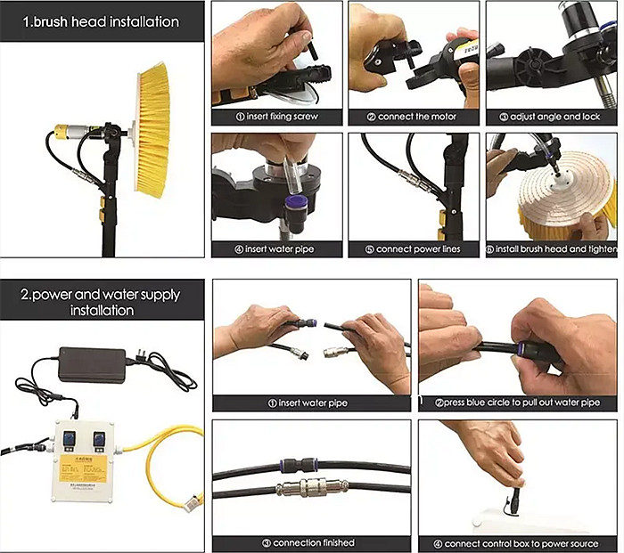 Solar Panel Brush