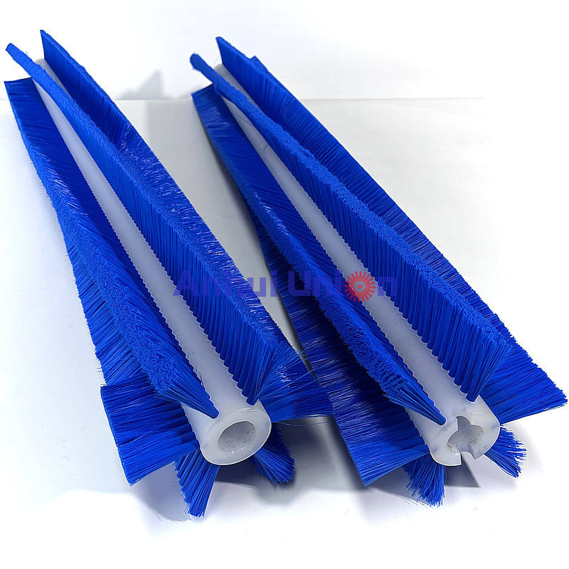 Blue Nylon Spiral Cylindrical Roller Brush Manufacturer & Supplier