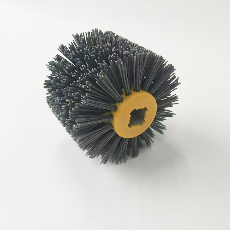 Abrasive Nylon Drawing Wheel Brush