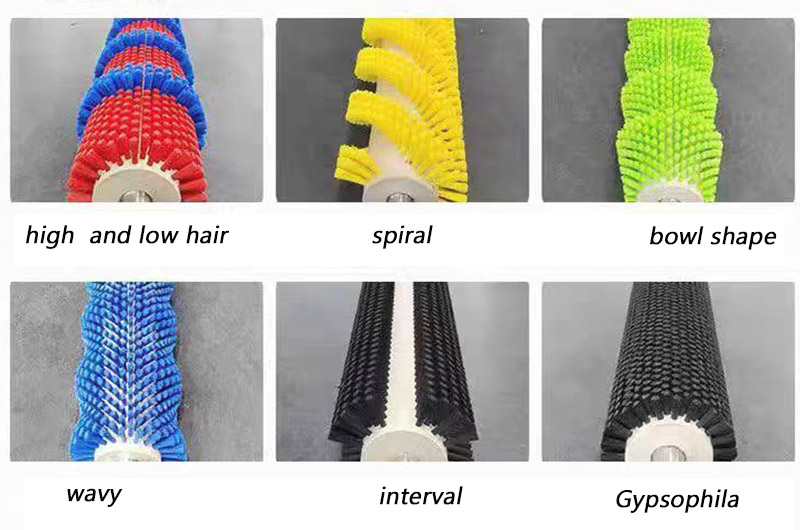 tuft roller brush
